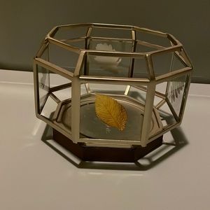 Bath and body works fall floral candle holder